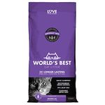 World's Best Cat Litter 28lb Multiple Cat Lavender Scented, beige,12.7 kg (Pack of 1)