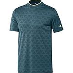 adidas Mens Mock Polo Shirt Arctic Night/W Teal L