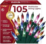 Warm Multi Color Christmas Lights -