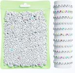 ARTDOT 800 Pcs Letter Beads for Friendship Bracelet Making Kit, 28 Styles Alphabet Beads for Making Jewellery and TS Eras Bracelet Crafts for Personalized Teen Girl Gifts or Bestie Friend Gifts