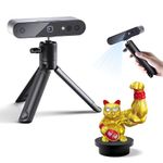 Revopoint Inspire 3D Scanner for 3D Printing Handheld, Portable 3D Model Scanner Up to 18FPS Scanning Speed 0.2mm Accuracy, Full Color 3D Scanning, QuickSurface 30-Day Trial