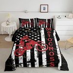 Dirt Bike Comforter Set for Teens, 