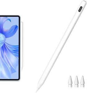 Midhaad Stylus Pen for iPad, Apple Pencil with Tilt Sensitivity&Palm Rejection, Stylus Pen for iPad 6/7/8/9/10, iPad Mini 5/6, iPad Air 3/4/5, iPad Pro 11/12.9