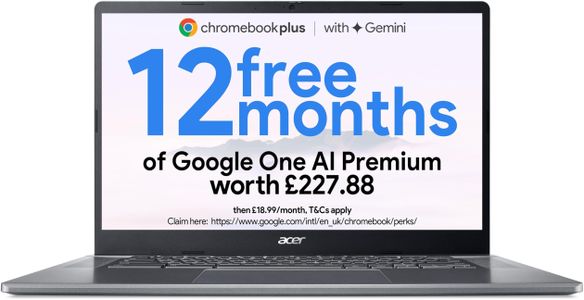 Acer Chromebook Plus 515 Laptop – 8GB RAM, 256GB Storage