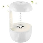 500ML Humidifiers for Bedroom, Anti Gravity Cool Mist Humidifier, Anti-gravity Air Humidifier with Water Drop Levitating Plant, Portable Mini Quiet Air Humidifier for Baby Nursery Plants