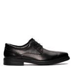 CLARKS Mens Wendell lace II Black Leather UK-7