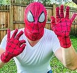Superhero Mask and Gloves Cosplay C