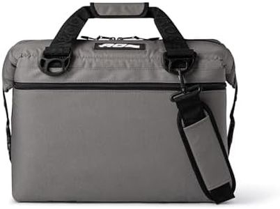 AO Coolers Canvas Soft Cooler with High-Density Insulation, Charcoal, 24-Can