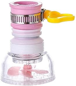 Nubilous 2 PC - 360 Degree Rotating Water Faucet Aerator Splash-Proof Filter/Anti-Splash Expandable Head Nozzle/Bathroom Tap Adjustable Sprinkler/tap (2 PCS)