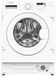 Statesman BIW0814 Integrated Washing Machine 1400rpm, 8kg Load Capacity, Front Load, 24 Hour Delay Timer, 16 Wash Programs, Pre Wash, Child Lock, White