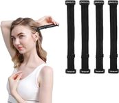 4 Pack Facelift Bands with Clips, Reusable Hairpin Facial Lifting Bands Invisible Facelift Patch Straps for Hair, Face Tape Lifting Invisible with String,Face Lift Bands with Hair Clips