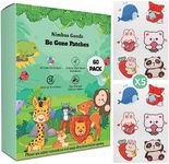Natural Protection Patches (60 Pcs) Animal Stickers for Kids and Adults | for Indoor and Outdoor Activities | Travel, Hiking, Patios, BBQ, and Camping and More