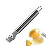 Lemon Zester, Zester, Lemon Grater Zester, Stainless Steel Fruit Peel Grater Suitable, for Oranges, Grapefruit, Safe and Energy Saving Hands