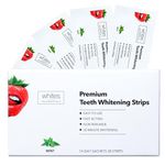 Whites Beaconsfield Teeth Whitening Strips - Advanced Non-Peroxide Formula, 14-Day Supply for Enhanced Brightness, Enamel-Safe, Gentle on Sensitive Teeth, Quick & Visible Results