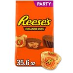 Reese's Chocolate Peanut Butter Cup Candy, Miniatures, Party Bag 1kg