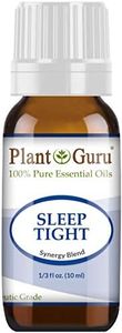 Sleep Tight Synergy Essential Oil Blend 10 ml. 100% Pure Undiluted Therapeutic Grade. Good Night Aid, Relaxation, Depression, Stress, Anxiety Relief, Mood, Uplifting, Calming, Aromatherapy