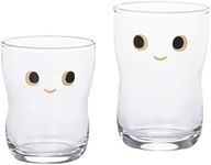 ADERIA 6305 Tsuyoko Glass nico Clear 130 6.3 fl oz (185 ml) Pair Gift Box Included, High Ball, Cup, Beer, Stylish, Glass, Sake, Tumbler, Gift, Women's, Mother's Day, Tableware, Father's Day, Couple,