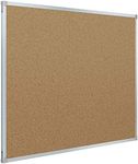 Mead Classic Cork Bulletin Board, 3 x 2 Feet, Aluminum Frame (85361)
