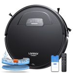 Robot Vacuum and Mop Combo Max 4500Pa Suction Evol 3 Robotic Vacuum Cleaner with Auto Carpet Boost, Self-Charging, App&Remote&Voice Control, Ideal for Pet Hair and Carpets (Black)