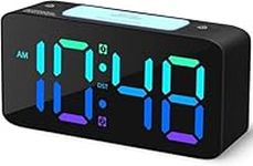 Digital Alarm Clock, RGB Digital Cl