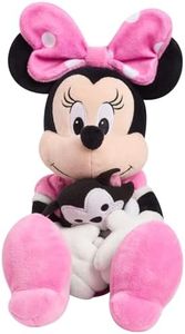 Disney Classics Lil Friends Minnie Mouse and Figaro Plush Stuffed Animal, Kids Toys for Ages 2 Up by Just Play