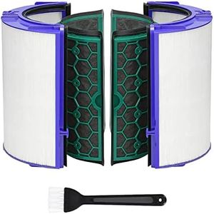 Dyson Filter, Housmile Dyson Filter Replacement & Dyson Hepa Filter Replacement, TP04 HP04 DP04 Sealed Two Stage 360° Filter System Pilteure Cool Filter True HEPA Filter Activated Carbon Filter