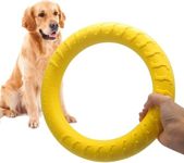 DLDER Indestructible Dog Toys Dog Chew Toy for Aggressive Chewers Flying Discs for Medium/Large Breeds Dog Training Ring,Floating Dog Ring Toys for Throwing,Catching, Flying Lightweight Dog Toy