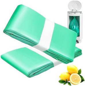 Diaper Bucket Replacement Bags, 2 Packs Extra Thick, Leak-Proof &Odor Blocking, For Adult Diaper Systems, Diaper Pails, Toilet &Yard waste, Thickened Diaper Pail Refill Bags Hold up to 1546 Diapers