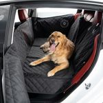 Ruff Liners Back Seat Extender for Dogs - Medium Size Hard Bottom Car Seat Cover for Dogs - Waterproof Backseat Extender for Dogs - Dog Hammock for Car, SUV, Mid-Size Trucks