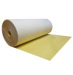 Nassboards, Pro Mesh + Decoupling Membrane for Newly Laid Floors 30m² / 10m² / 5m² – Anti-Crack, Waterproof and Sound-Proof Plastic Ply Decoupling Membrane