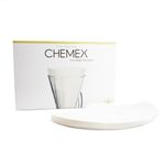 Chemex FP-2 Bonded Coffee Filter Half Moon White, One Size