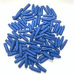 Low Voltage Wire Connectors - QIYAT B Connectors Silicone Filled Wet B Gel Telephone Alarm Wire Crimp Bean Type Splice for Low Voltage application, Blue (500Pcs)