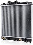 DWVO Radiator Complete Radiator Compatible with 1992-2000 Civic, Compatible with 1993-1997 Del Sol, Compatible with 1997-2000 EL 1.5L 1.6L L4 DWRD1002