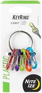 NITEIZE Keyring S-biner- Llavero unisex S-Biner Lock - Multicolor, N/A