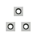 FomaSP 11mm Square Carbide Cutter Inserts (11mmx11mmx2.0mm) for Wood Turning Roughing Tool,Pack of 3