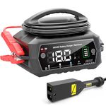 Golf Cart Battery Charger 36V 18A and 48V 13A Trickle Battery Charger,36 Volt Golf Cart Charger,for EZGO TXT Text with Powerwise,Lithium, LiFePO4, Lead-Acid AGM/Gel/SLA..Battery Charger,D Style Plug