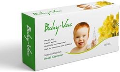 Arianna Baby Vac Nasal Vacuum Aspirator Suction Nose Cleaner with Cleaning Brush Set