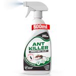 Ant Killer Spray 500ml - Indoor & Outdoor Use - Fast-Acting, Residue-Free, Pet & Child Friendly Pest Control