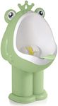 Hallo Potty Training Urinal Boy Urinal Kids Toddler Pee Trainer Bathroom Funny Baby Training Potties（Green）