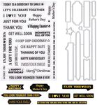 ORIGACH Sentiments Words Clear Stam