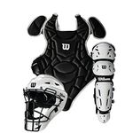 Wilson EZ Gear 2.0 Catcher’s Gear Kit - Black, Small/Medium