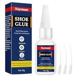 30g Shoe Glue, Shoe Glue Sole Repair Waterproof, Superglue for Shoes, Strong Shoe Repair Glue for Sneakers, Soles, Boots, Sandals, High Heels, Leathers, Handbags and More