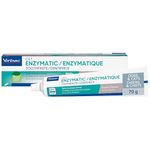 Virbac CET Enzymatic Toothpaste | Control Oral Bacteria, Reduce Plaque & Bad Breath | Dental Care Toothpaste for Cats & Dogs | Poultry Flavour, 70g Tube