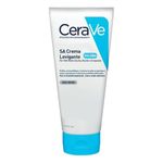 CeraVe SA Smoothing Cream Tube With Salicylic Acid, 10% Urea & 3 Essential Ceramides, Gentle Exfoliating Body Cream for Dry Rough Bumpy Skin, Fast-Absorbing, Dermatologist Developed, 177ml