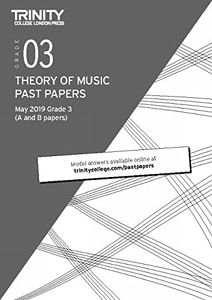 Trinity College London Theory of Music Past Papers May 2019: Grade 3