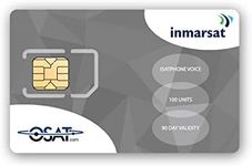 Inmarsat IsatPhone Prepaid SIM Card with 100 Units (67 Minutes)