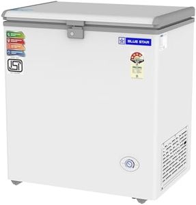 Blue Star CF4-180NEYW Single Door Deep Freezer (161 Liter, White, 4-star)