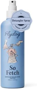 FlyDog Pet Detangler Spray for Dogs & Cats – Leave-in Hair Detangler Spray for Tangle-Free Grooming | Dog & Cat Coat Conditioner | Anti-Static, Deodorizing & Long-Lasting Freshness