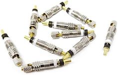 Honbay 10PCS Presta Valve Cores Brass Tubeless Cores Kit Bike Replacement for Road and MTB Bike Tubeless Presta Valve Stem, Stan's, Vittoria, Continental, Kenda and More