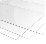 RuudraScott A4 Size Clear Acrylic Perspex Sheet/Panel 297mm x 210mm in 2mm 3mm 4mm 5mm 6mm 8mm 10mm (2mm)